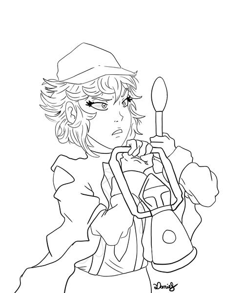 Lineart example 2